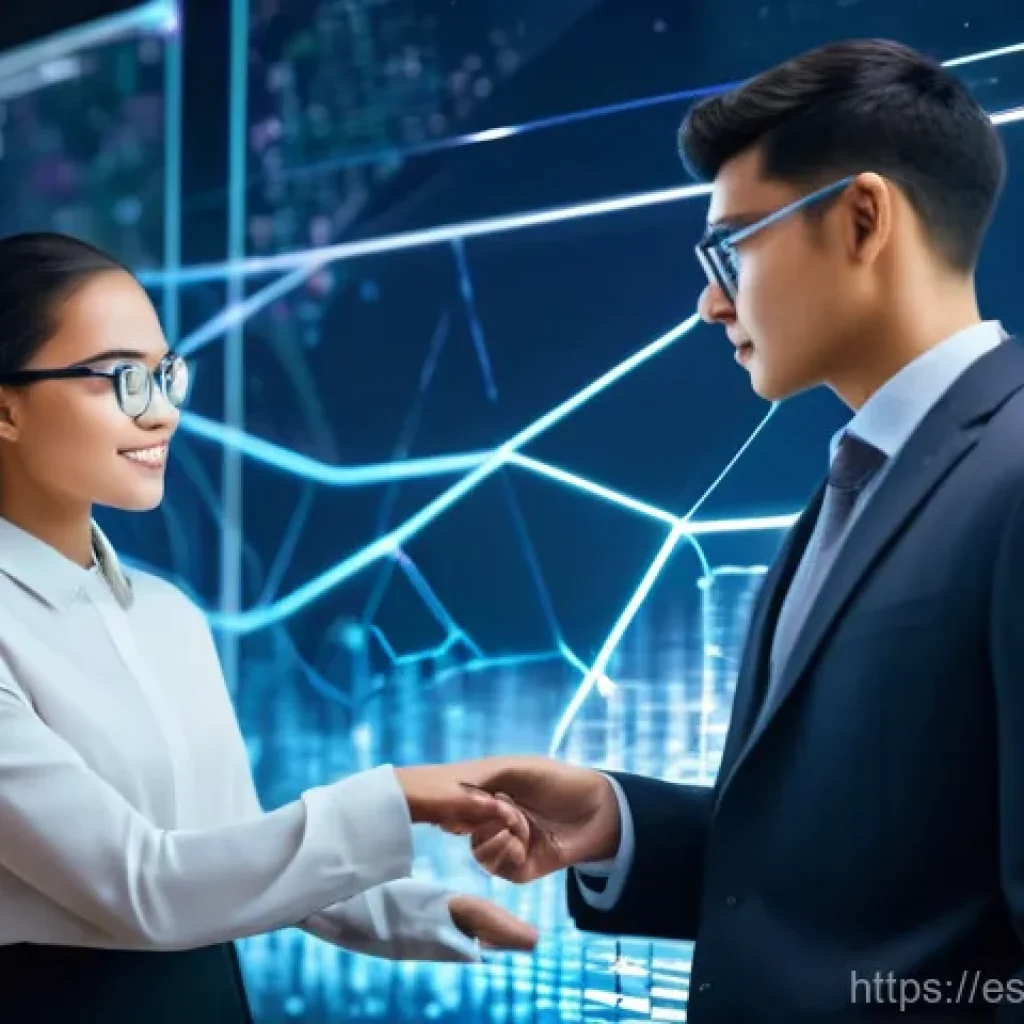 기술 변화에 적응하기 위한 멘토링 프로그램 - **Prompt 1: "The Digital Age Navigator"**
    A wide-angle, vibrant, and futuristic image depicting ...