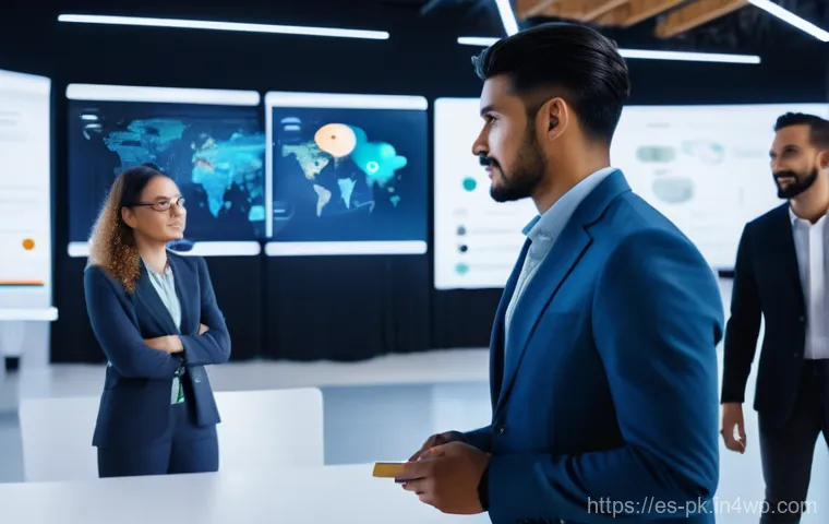 기술 변화와 관련된 직업의 진입 장벽 - "A young Latina woman (20s-30s) working confidently and comfortably from a well-lit, aesthetically p...